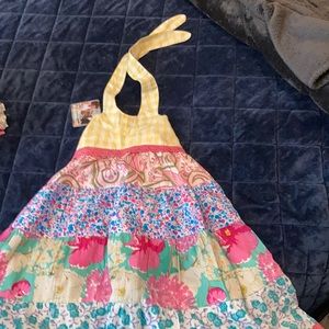 Ruffle Butts Halter Dress